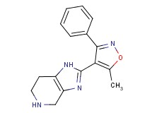 2-(5-methyl-3-phenyl-4-isoxazolyl)-4,5,6,7-tetrahydro-1H-imidazo[4,5-c]pyridine hydrochloride