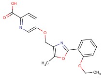 5-{[2-(2-ethoxyphenyl)-5-methyl-1,3-oxazol-4-yl]methoxy}pyridine-2-carboxylic acid