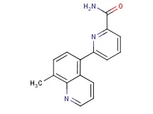 6-(8-methylquinolin-5-yl)pyridine-2-carboxamide