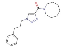 1-{[1-(3-phenylpropyl)-1H-1,2,3-triazol-4-yl]carbonyl}azocane