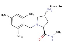 (2S,4R)-4-amino-1-(mesitylmethyl)-N-methylpyrrolidine-2-carboxamide