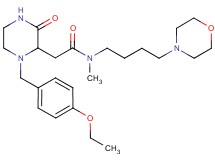 2-[1-(4-ethoxybenzyl)-3-oxo-2-piperazinyl]-N-methyl-N-[4-(4-morpholinyl)butyl]acetamide