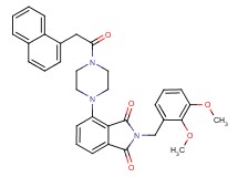 2-(2,3-dimethoxybenzyl)-4-[4-(1-naphthylacetyl)-1-piperazinyl]-1H-isoindole-1,3(2H)-dione