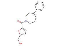 {5-[(4-phenylazepan-1-yl)carbonyl]-2-furyl}methanol