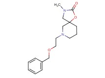 7-[2-(benzyloxy)ethyl]-3-methyl-1-oxa-3,7-diazaspiro[4.5]decan-2-one
