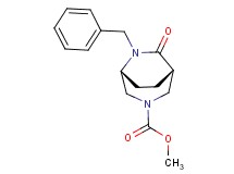 methyl (1S*,5R*)-6-benzyl-7-oxo-3,6-diazabicyclo[3.2.2]nonane-3-carboxylate