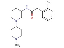 N-(1'-methyl-1,4'-bipiperidin-3-yl)-2-(2-methylphenyl)acetamide