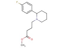 methyl 4-[2-(4-fluorophenyl)-1-piperidinyl]butanoate
