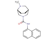 (1R*,5R*)-6-methyl-N-1-naphthyl-3,6-diazabicyclo[3.2.2]nonane-3-carboxamide
