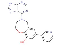 4-(9H-purin-6-yl)-7-pyridin-3-yl-2,3,4,5-tetrahydro-1,4-benzoxazepin-9-ol