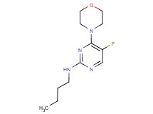N-butyl-5-fluoro-4-morpholin-4-ylpyrimidin-2-amine