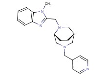 1-methyl-2-{[(1S*,5R*)-3-(4-pyridinylmethyl)-3,6-diazabicyclo[3.2.2]non-6-yl]methyl}-1H-benzimidazole