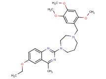 6-ethoxy-4-methyl-2-[4-(2,4,5-trimethoxybenzyl)-1,4-diazepan-1-yl]quinazoline