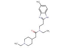 N-ethyl-2-(1-ethylpiperidin-4-yl)-N-[2-(5-methyl-1H-benzimidazol-2-yl)ethyl]acetamide