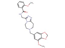2-methoxy-N-({7-[(7-methoxy-1,3-benzodioxol-5-yl)methyl]-6,7,8,9-tetrahydro-5H-[1,2,4]triazolo[4,3-d][1,4]diazepin-3-yl}methyl)benzamide