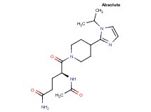 (4S)-4-(acetylamino)-5-[4-(1-isopropyl-1H-imidazol-2-yl)-1-piperidinyl]-5-oxopentanamide