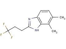 6,7-dimethyl-2-(3,3,3-trifluoropropyl)-1H-benzimidazole