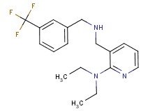 N,N-diethyl-3-({[3-(trifluoromethyl)benzyl]amino}methyl)-2-pyridinamine