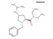 (4R)-1-benzyl-N,N-diethyl-4-(isopropylamino)-L-prolinamide