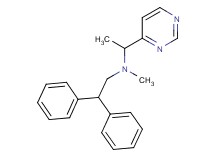 (2,2-diphenylethyl)methyl(1-pyrimidin-4-ylethyl)amine