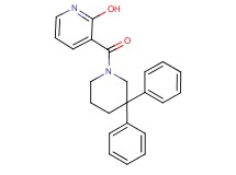 3-[(3,3-diphenylpiperidin-1-yl)carbonyl]pyridin-2-ol