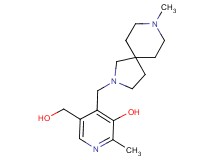 5-(hydroxymethyl)-2-methyl-4-[(8-methyl-2,8-diazaspiro[4.5]dec-2-yl)methyl]pyridin-3-ol