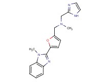 (1H-imidazol-2-ylmethyl)methyl{[5-(1-methyl-1H-benzimidazol-2-yl)-2-furyl]methyl}amine