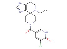 3-chloro-5-[(5-ethyl-1,5,6,7-tetrahydro-1'H-spiro[imidazo[4,5-c]pyridine-4,4'-piperidin]-1'-yl)carbonyl]pyridin-2(1H)-one