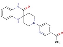 1-(5-acetyl-2-pyridinyl)-1',4'-dihydro-3'H-spiro[piperidine-4,2'-quinoxalin]-3'-one
