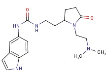 N-(2-{1-[2-(dimethylamino)ethyl]-5-oxopyrrolidin-2-yl}ethyl)-N'-1H-indol-5-ylurea