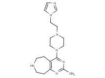 4-{4-[2-(1H-imidazol-1-yl)ethyl]-1-piperazinyl}-2-methyl-6,7,8,9-tetrahydro-5H-pyrimido[4,5-d]azepine dihydrochloride