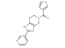 5-(3-furoyl)-2-pyridin-3-yl-4,5,6,7-tetrahydro-1H-imidazo[4,5-c]pyridine