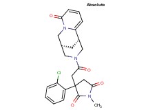 3-(2-chlorophenyl)-1-methyl-3-{2-oxo-2-[(1S,9R)-6-oxo-7,11-diazatricyclo[7.3.1.0~2,7~]trideca-2,4-dien-11-yl]ethyl}-2,5-pyrrolidinedione