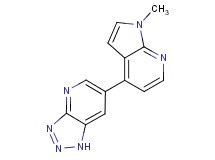 6-(1-methyl-1H-pyrrolo[2,3-b]pyridin-4-yl)-1H-[1,2,3]triazolo[4,5-b]pyridine