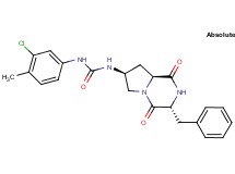 N-[(3R,7S,8aS)-3-benzyl-1,4-dioxooctahydropyrrolo[1,2-a]pyrazin-7-yl]-N'-(3-chloro-4-methylphenyl)urea