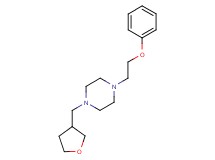 1-(2-phenoxyethyl)-4-(tetrahydro-3-furanylmethyl)piperazine
