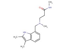 3-[[(2,3-dimethyl-1H-indol-7-yl)methyl](methyl)amino]-N-methylpropanamide