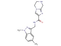 N-[(1,5-dimethyl-1H-indazol-3-yl)methyl]-5,6,7,8-tetrahydroimidazo[1,2-a]pyrazine-2-carboxamide