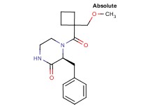 (3S)-3-benzyl-4-{[1-(methoxymethyl)cyclobutyl]carbonyl}piperazin-2-one