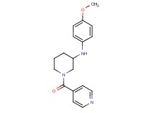 1-isonicotinoyl-N-(4-methoxyphenyl)-3-piperidinamine