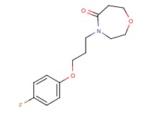 4-[3-(4-fluorophenoxy)propyl]-1,4-oxazepan-5-one