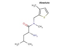 (2R)-2-amino-N,4-dimethyl-N-[(3-methyl-2-thienyl)methyl]pentanamide