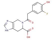 5-[(3-fluoro-4-hydroxyphenyl)acetyl]-4,5,6,7-tetrahydro-1H-imidazo[4,5-c]pyridine-6-carboxylic acid