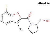 {(2S)-1-[(7-fluoro-3-methyl-1-benzofuran-2-yl)carbonyl]-2-pyrrolidinyl}methanol
