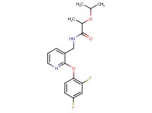 N-{[2-(2,4-difluorophenoxy)pyridin-3-yl]methyl}-2-isopropoxypropanamide