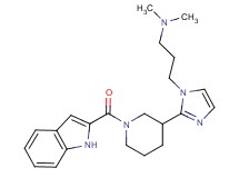 (3-{2-[1-(1H-indol-2-ylcarbonyl)piperidin-3-yl]-1H-imidazol-1-yl}propyl)dimethylamine