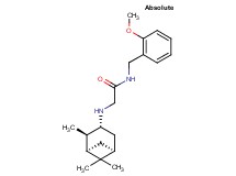 N-(2-methoxybenzyl)-2-{[(1R,2R,3R,5S)-2,6,6-trimethylbicyclo[3.1.1]hept-3-yl]amino}acetamide