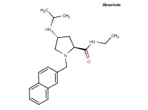 (4R)-N-ethyl-4-(isopropylamino)-1-(2-naphthylmethyl)-L-prolinamide