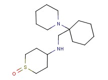 (1-oxidotetrahydro-2H-thiopyran-4-yl)[(1-piperidin-1-ylcyclohexyl)methyl]amine