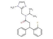 3-(2-fluorophenyl)-N-isopropyl-N-[(1-methyl-1H-imidazol-2-yl)methyl]-3-phenylpropanamide